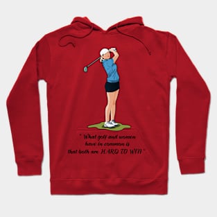 Women's golfer quotes Hoodie